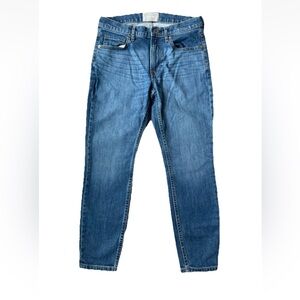 Everlane The Original Straight Leg Ankle Jeans Women’s Sz 28 Blue Mid Rise Denim